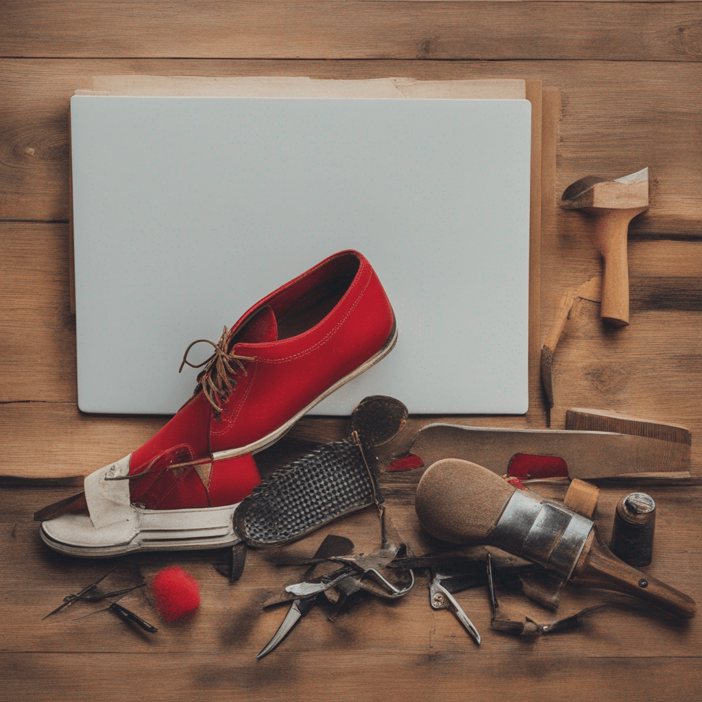 Schuhe neu erfinden Stilvolle Upcycling- und Reparaturideen-min